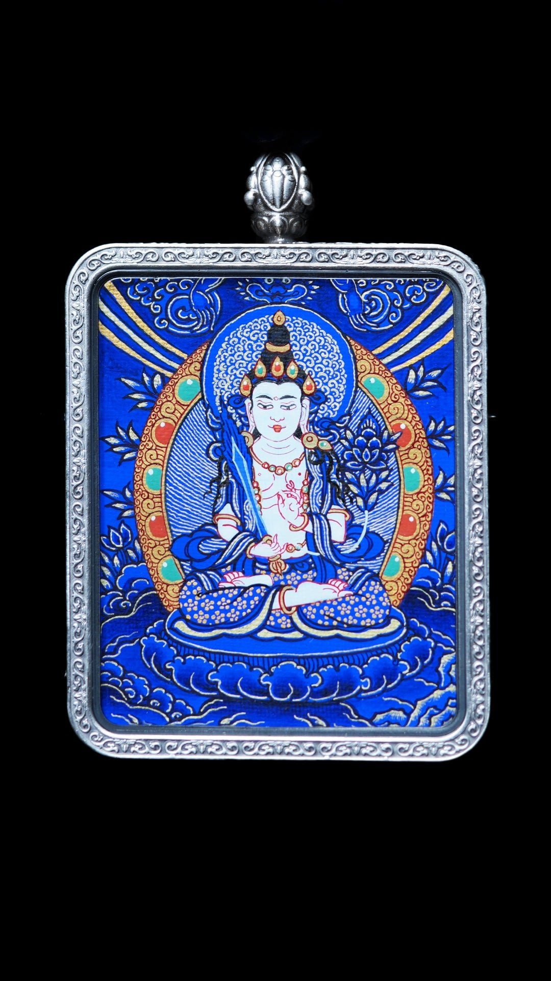 Bodhisattva Void Storehouse Thangka【虚空藏菩萨】 - GongQiu