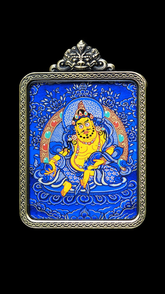 Yellow God of Wealth Thangka【黄财神】 - GongQiu