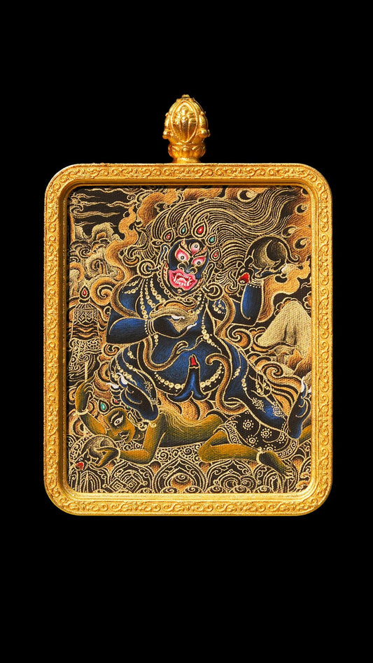 Black God of Wealth Thangka【黑财神】 - GongQiu