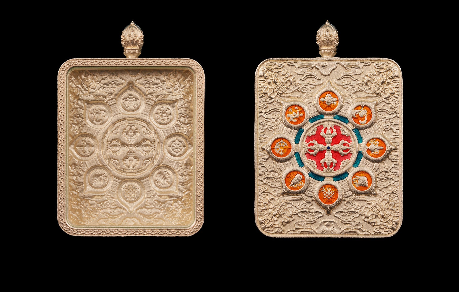 Bodhisattva Void Storehouse Thangka【虚空藏菩萨】 - GongQiu