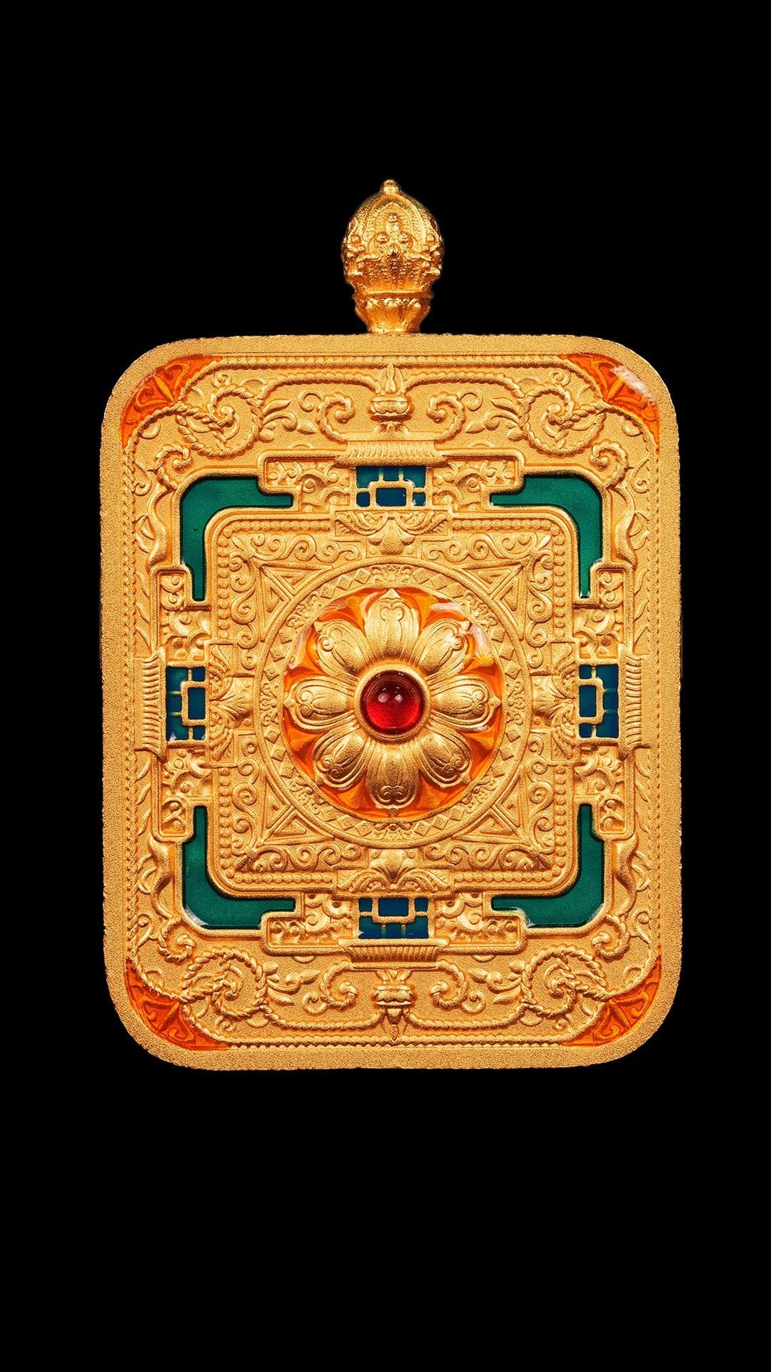 Tara's eyebrows and eyes (green）Thangka【度母眉眼（绿）】 - GongQiu