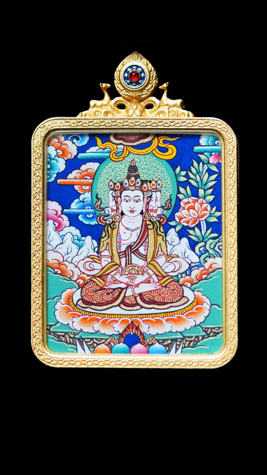 The Great Sun Buddha Thangka【大日如来】 - GongQiu