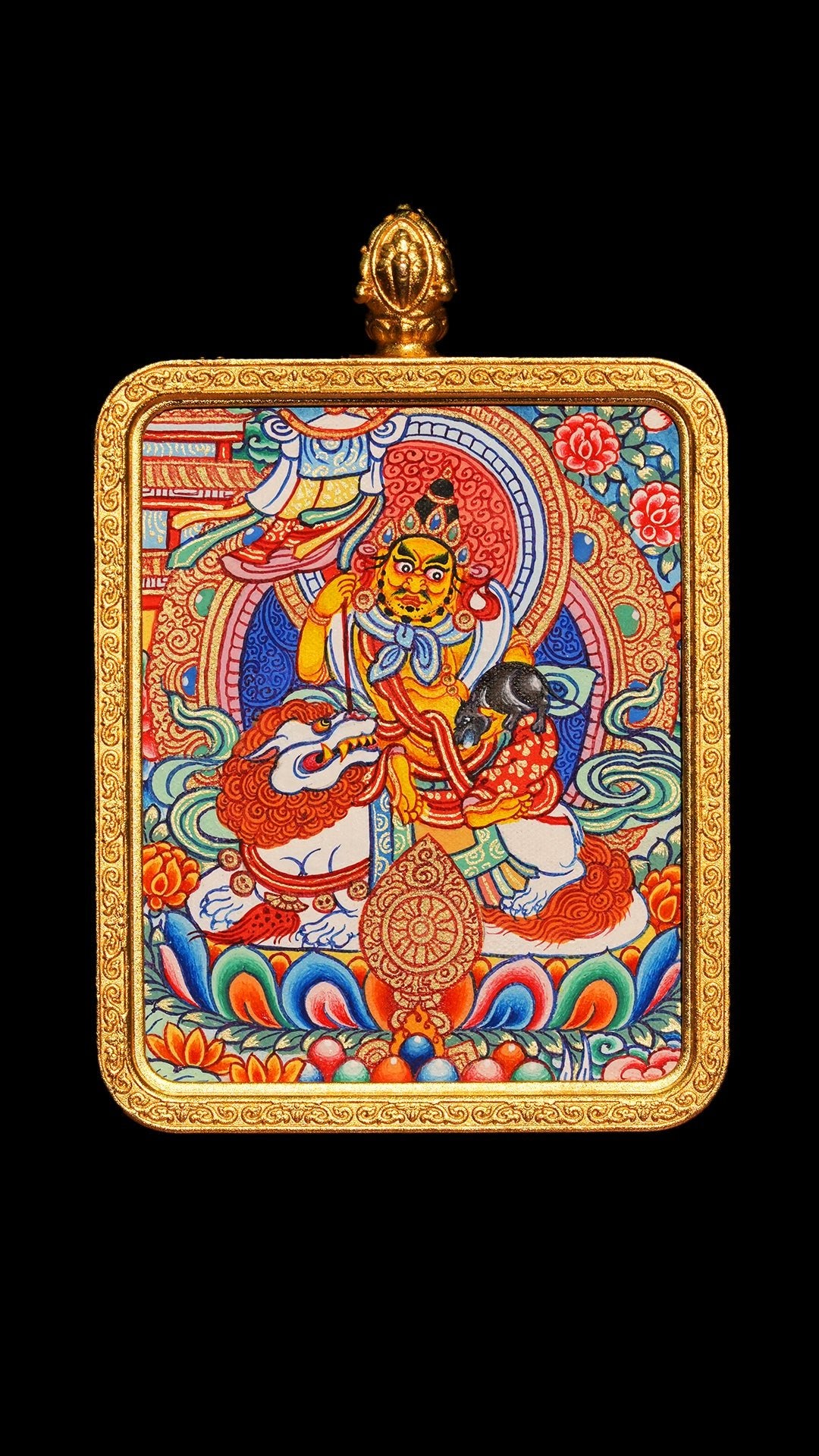 Treasure King Thangka【财宝天王】 - GongQiu